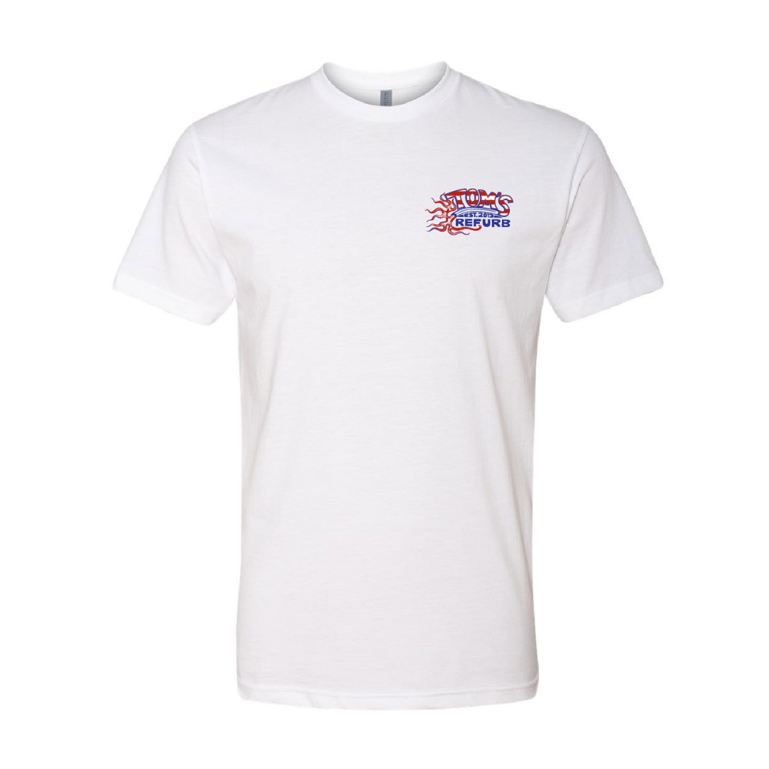 Toms Refurb Patriotic Mustang T-Shirt