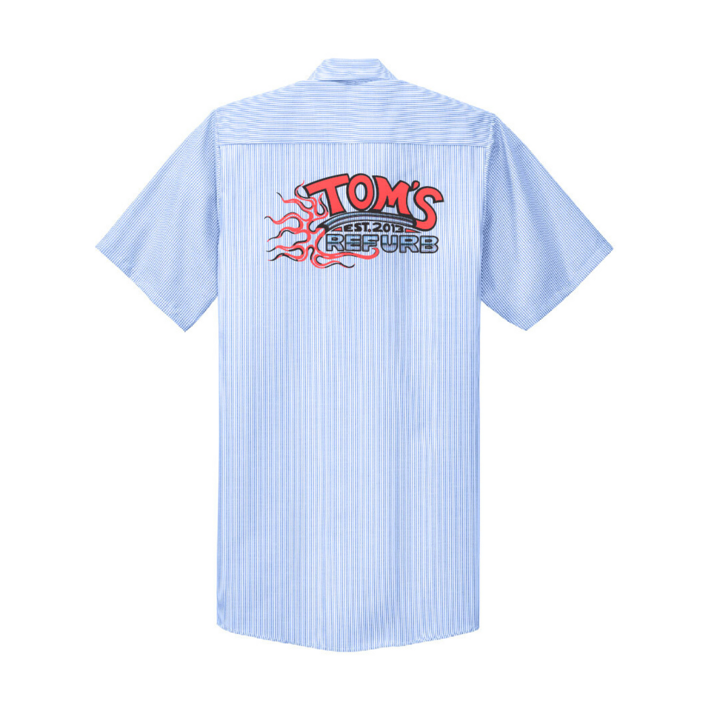 Old School Button-Down Work Shirt