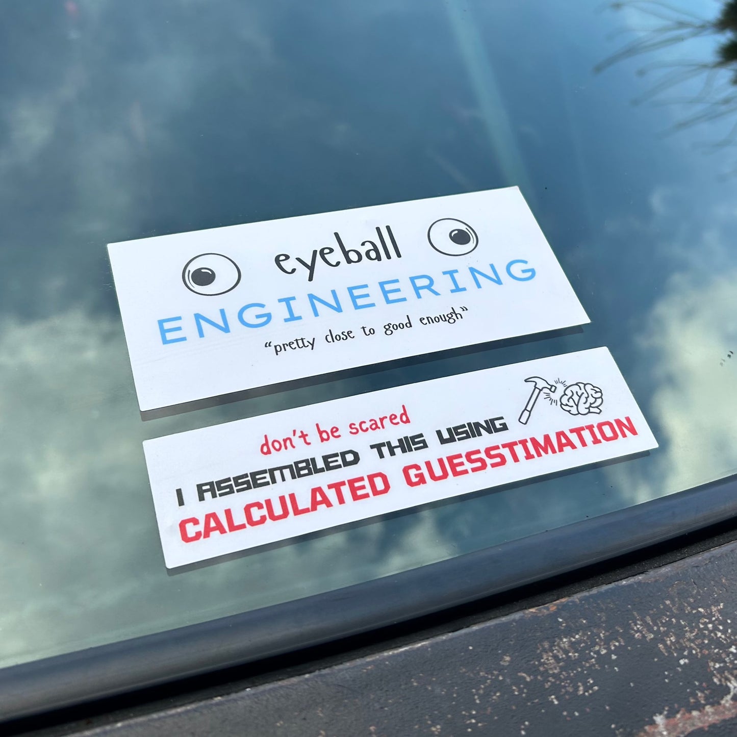 "Calculated Guesstimation" Decal