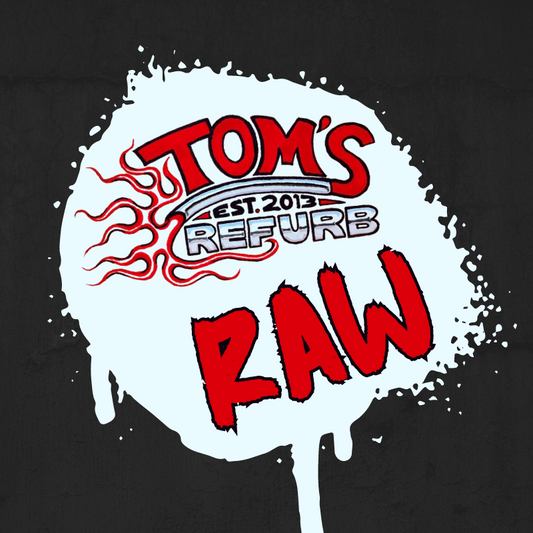 Tom's Refurb RAW Sticker