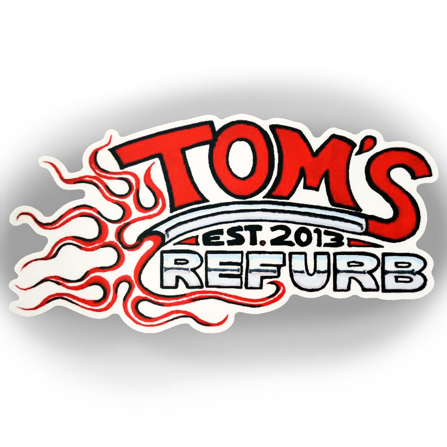 OG Tom’s Refurb Sticker