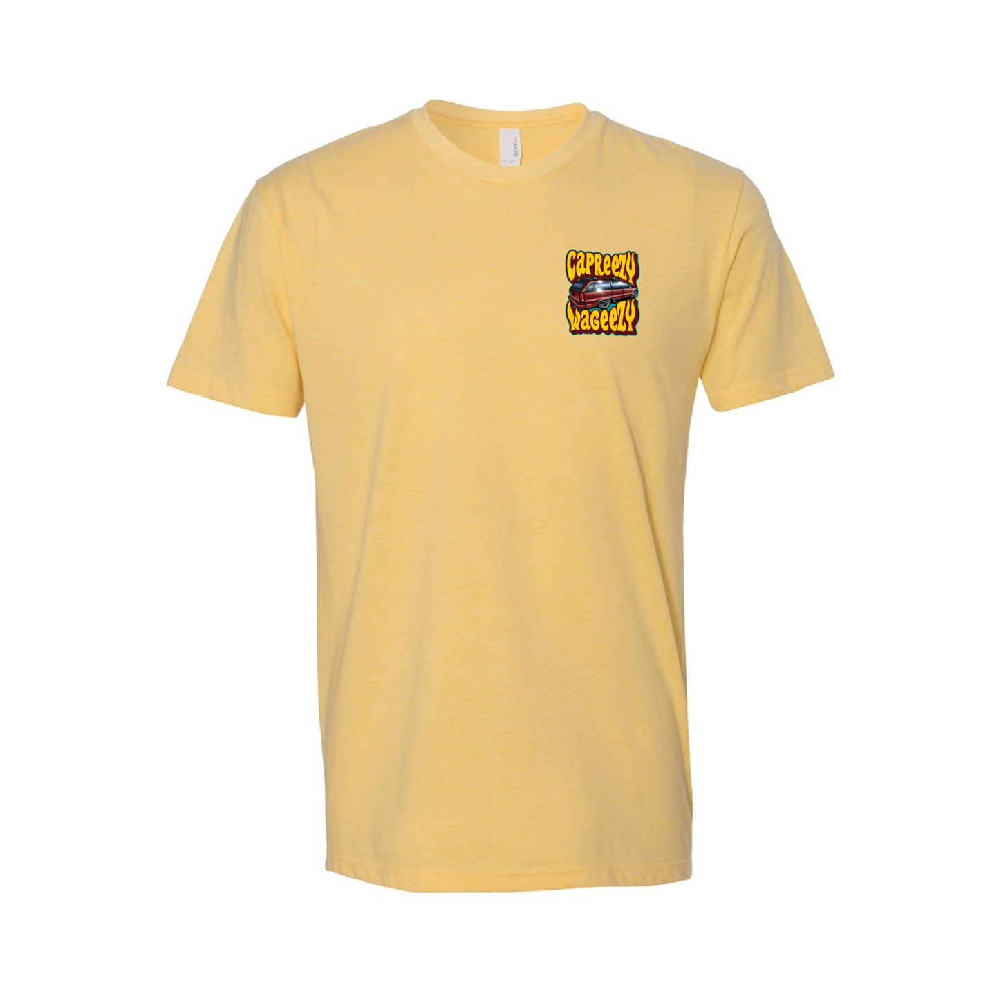 "CAPREEZY WAGEEZY" Yellow Tee