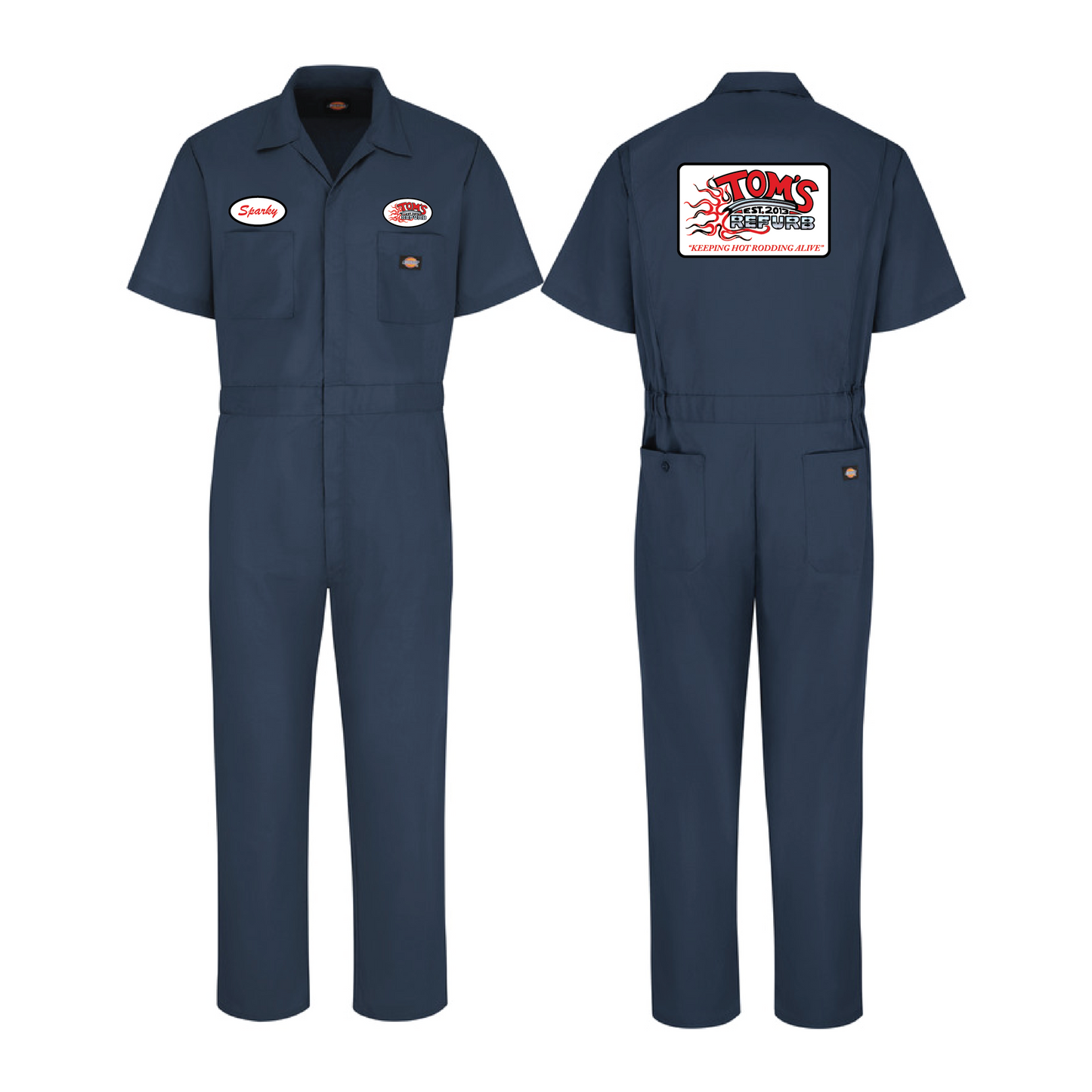 Tom's Refurb Short-Sleeve Coveralls