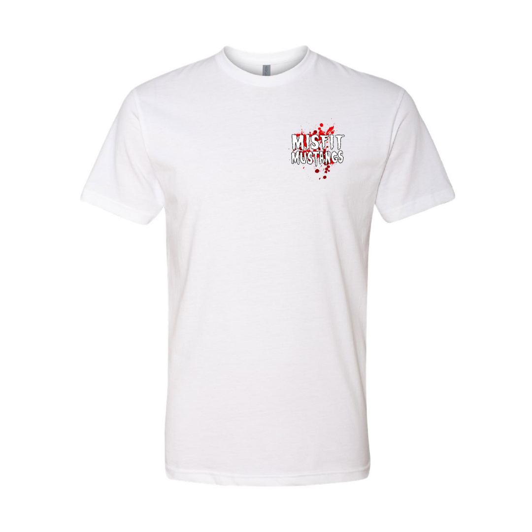 White "Misfit Mustangs" Tee