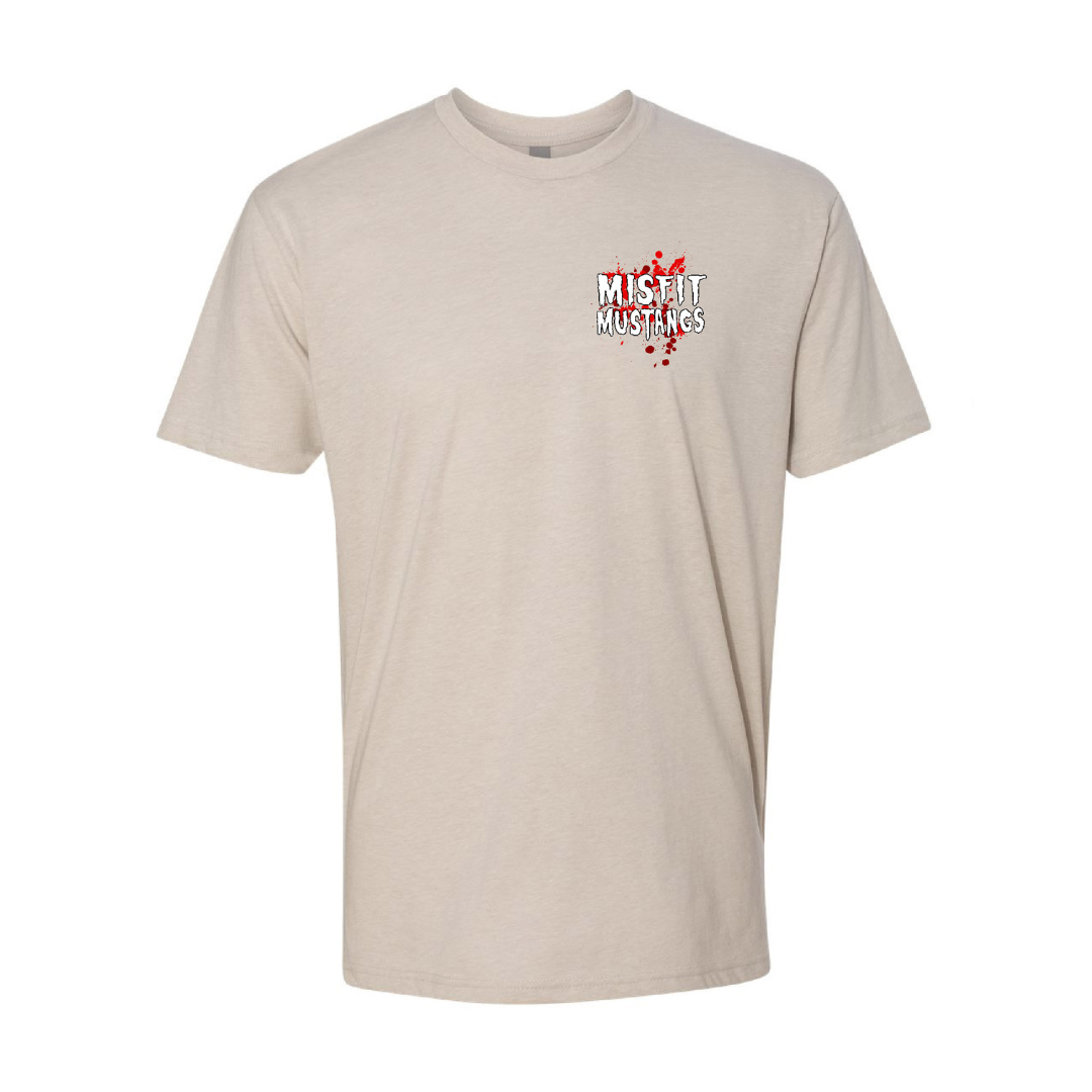 Tan "Misfit Mustangs" Tee