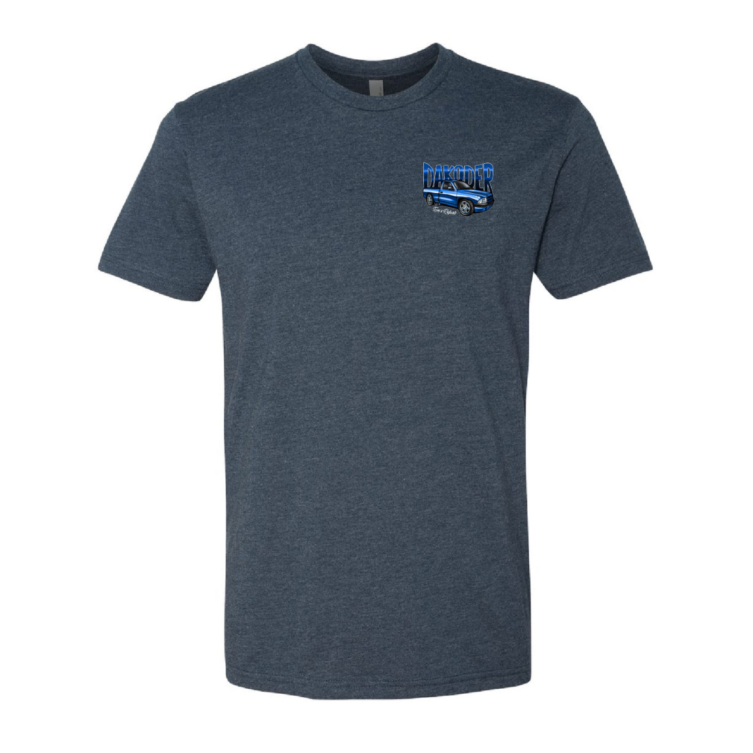 "DAKODER" Navy or Black Tee