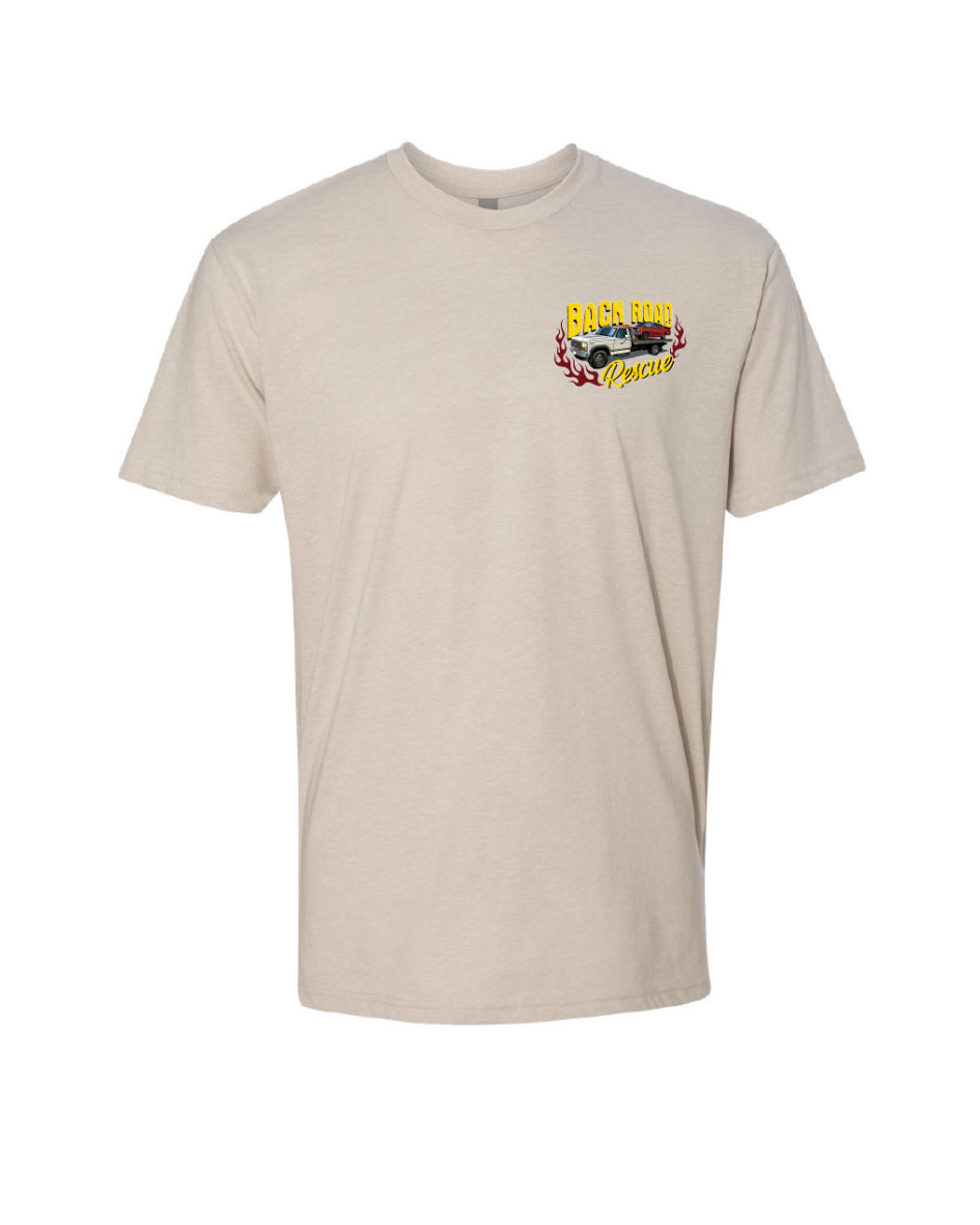 Backroad Rescue Tee (Black Or Tan)