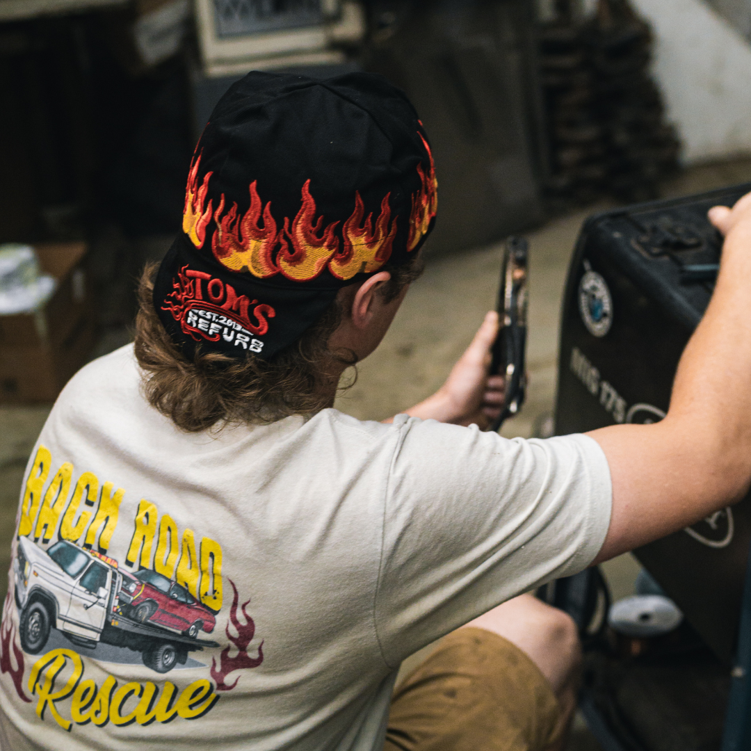 Tom's Refurb Welding Cap