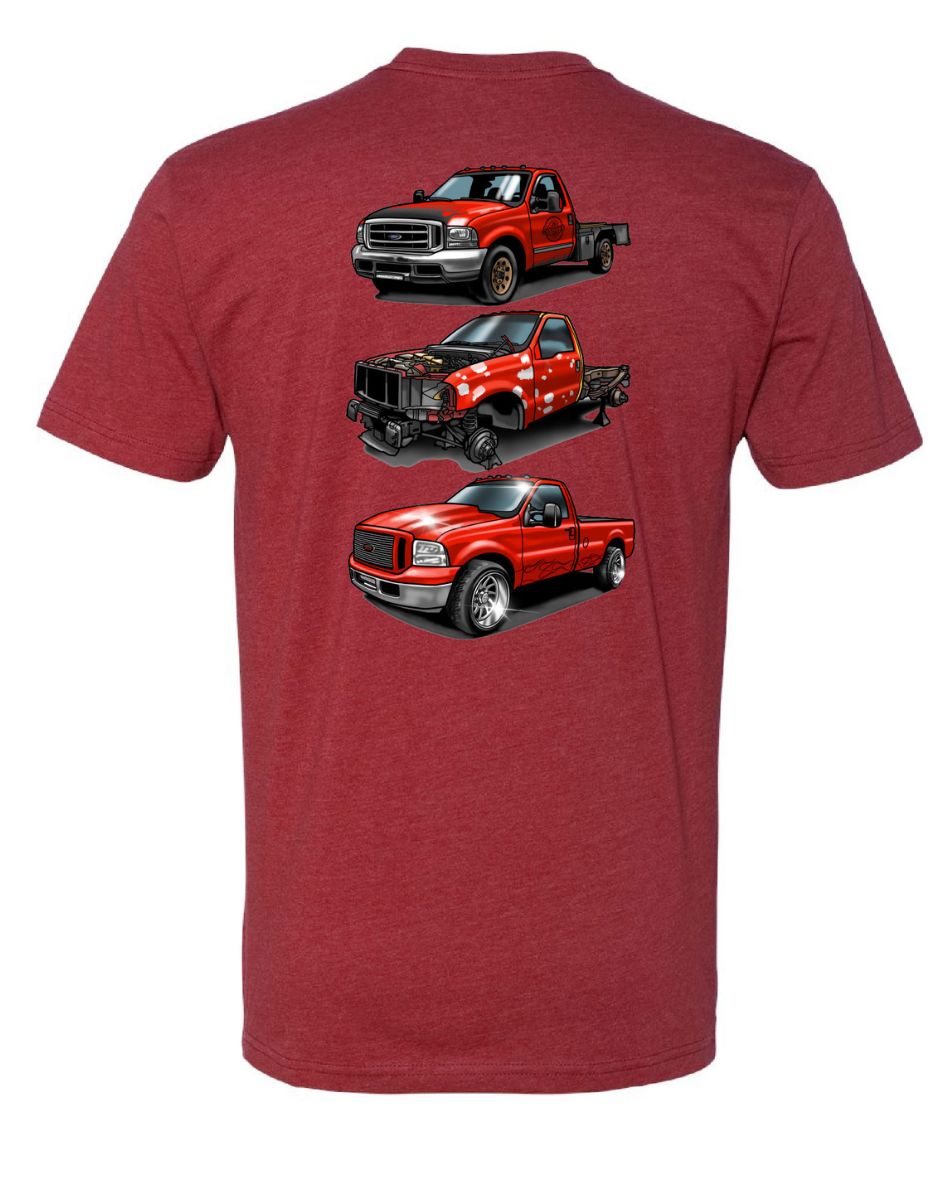 Stroke Evolution Tee (White or Red)