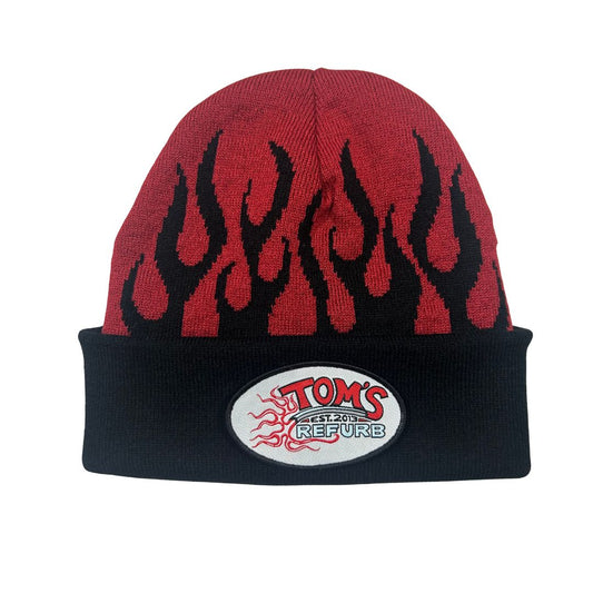 Tom's Refurb Flame Beanie