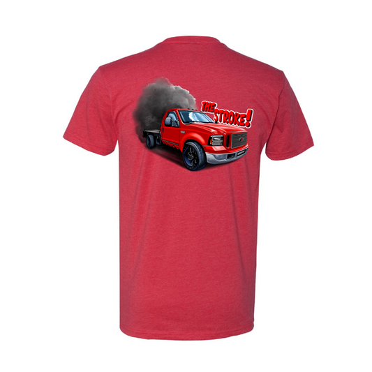 "THE STROKE" Tee (Red or Black)