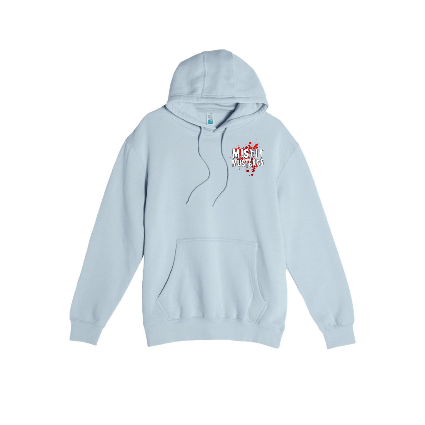 "Misfit Mustangs" Soft Blue Sweatshirt